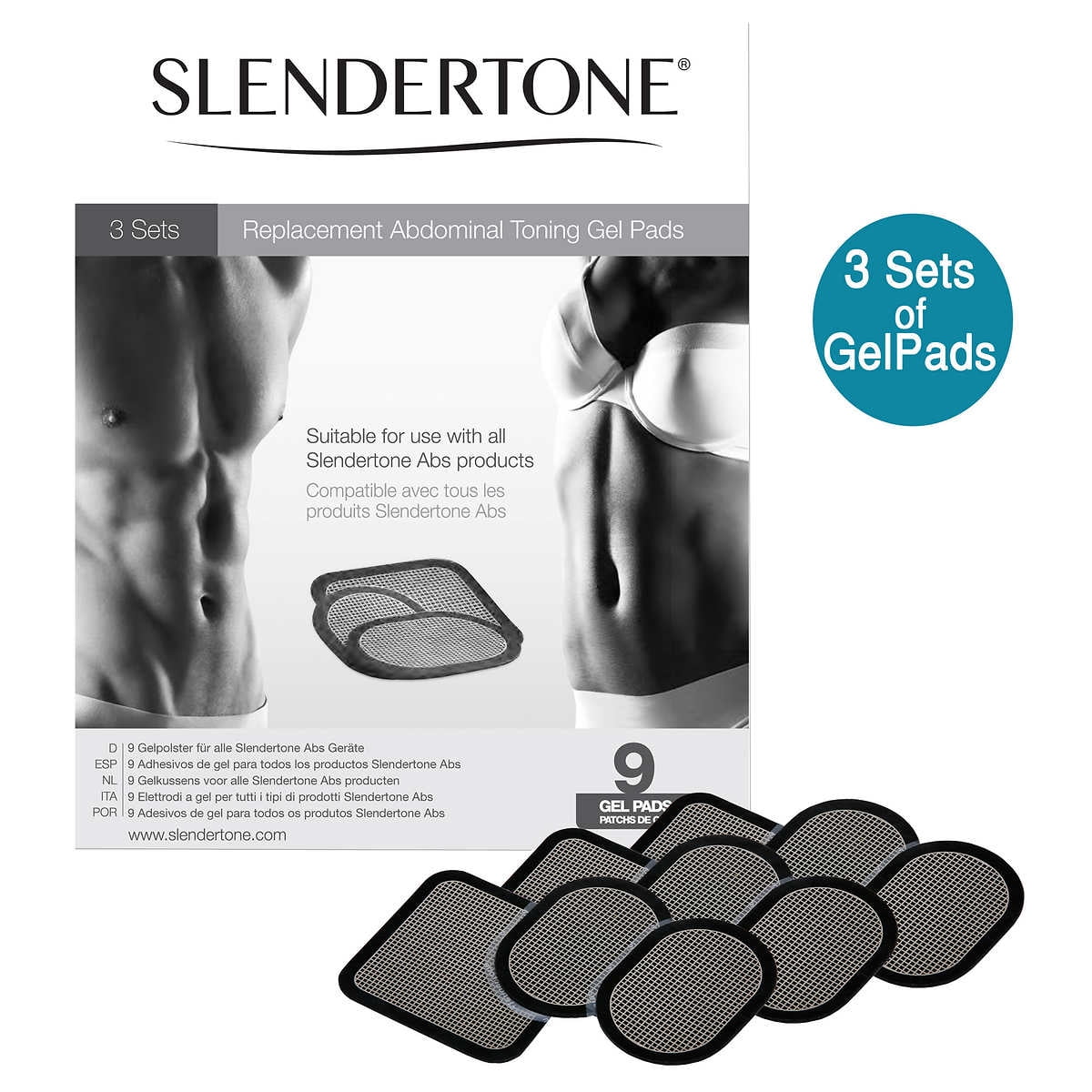 Im offiziellen Sparpreise Black/Gold Slendertone