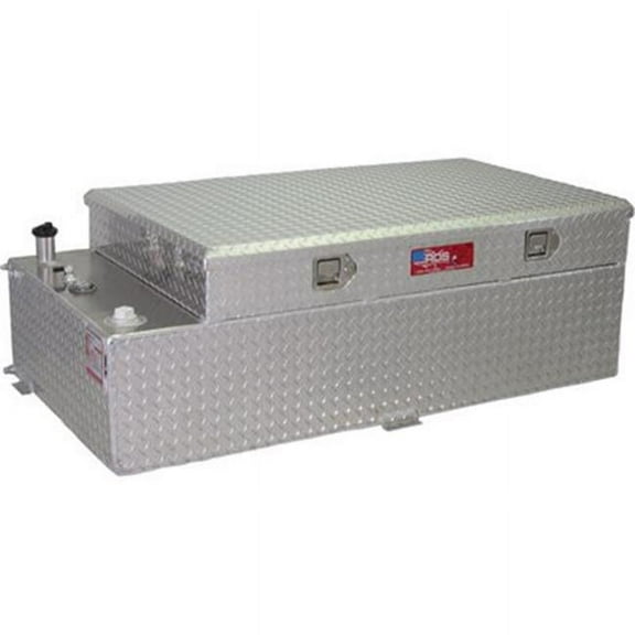 RDS  50 gal Aluminum Transfer Fuel Tank Toolbox Combo
