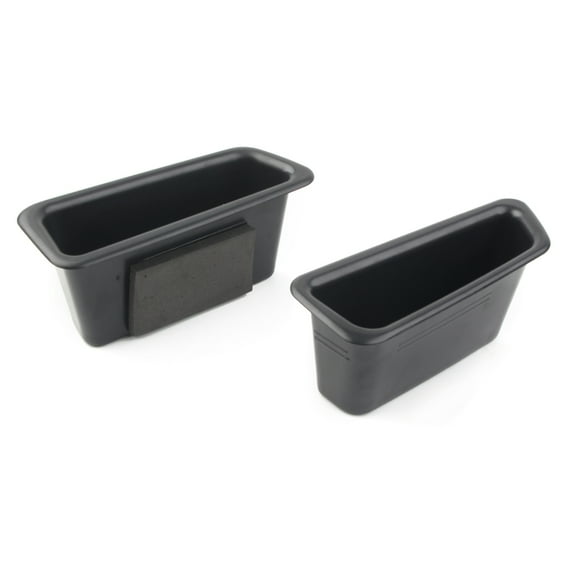 NS 2pcs Car Front Door Handle Armrest Storage Box Case Phone Container Key Holder Tray Bin Kit for Volvo S60 V60 2010-2017