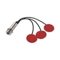 thumbnail image 1 of Pickup Pastillas autoadhesivas Piezo Transducer 3 en 1 Contacto de micrófono para Kalimba Mbira Thumb Piano Tomshoo Pickup, 1 of 5