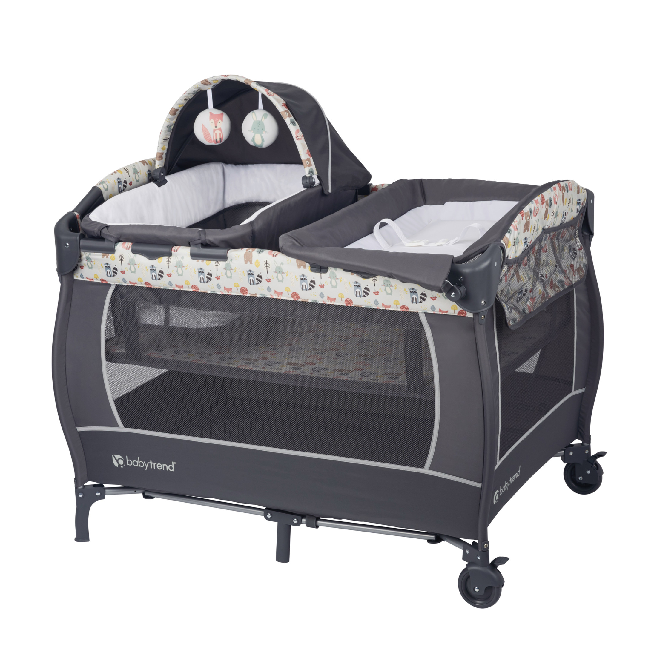 Baby Trend Lil' Snooze Deluxe II Nursery Center Playard with Bassinet