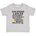 thumbnail image 3 of Inktastic Childhood Cancer Awareness Boys or Girls Baby T-Shirt, 3 of 5