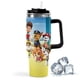 thumbnail image 1 of Patrulla Canina Vaso aislado de acero inoxidable con asa, diseño temático, regalo para familia, amigos y fans; incluye pajita y encaja en el portavasos estándar, 40 oz, 1 of 6