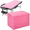 thumbnail image 1 of 100 PCS Disposable Bed Sheets, PP Non-Woven Covers for Lash Beds and Massage Tables, Waterproof Design, 31 x 71 Inches, Convenient and Hygienic Spa Essentials, 1 of 6