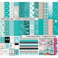 thumbnail image 2 of Inkdotpot The Forever Love, Basic Theme Collection Double,Sided Scrapbook Paper Kit Cardstock 12"x12" Card Making Paper Pack Of With Sticker Sheet - 16 Pages - Tiffany And Peach, 2 of 4