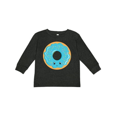 

Inktastic Blue Donut Gift Toddler Boy or Toddler Girl Long Sleeve T-Shirt