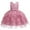 Bean Pink, variant on Baby Toddler Flower Girl Dress Birthday Party Wedding Gown Mesh Irregular Tutu Princess Dresses 0-5T