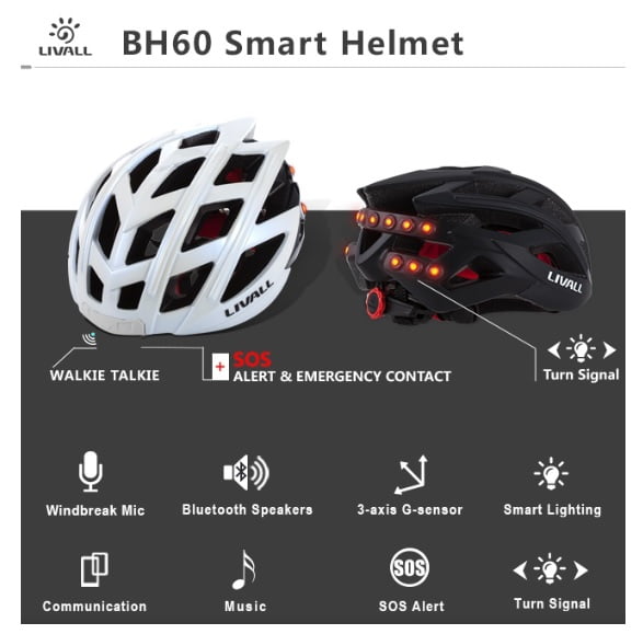 livall bh60 bling helmet