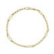 thumbnail image 1 of Pulsera Tejido Óvalos Amarilla 18cm Oro 10K Horoz V12 W827, 1 of 4