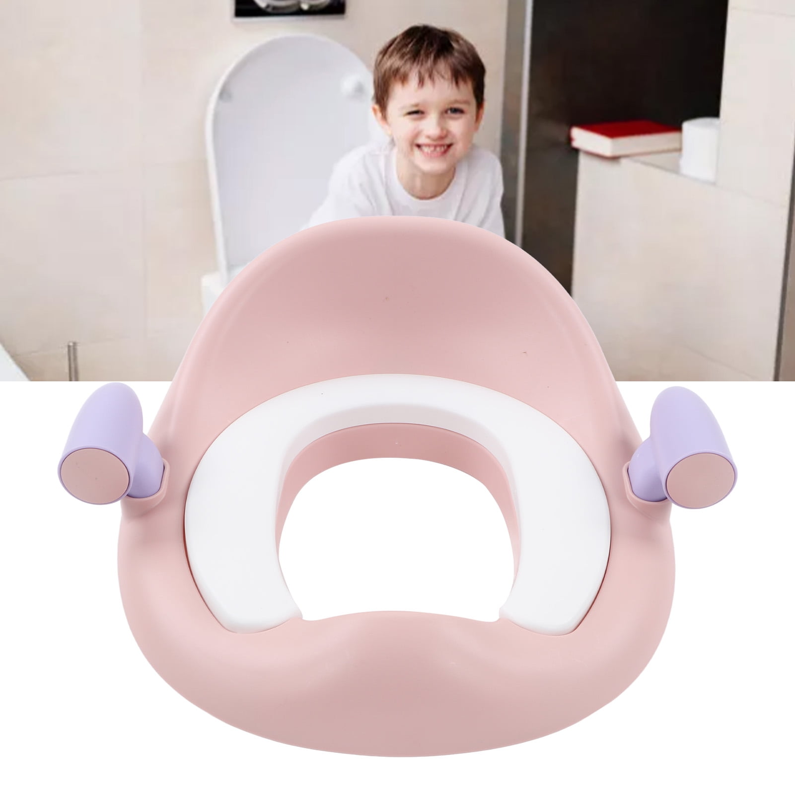 Plastic Kids Potty Training Seat Baby Toilet Seat Cushion Anti Slip