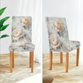 thumbnail image 3 of Yayeee 2 Pack Dining Chair Covers Stretch Parson Chairs Slipcovers Seat Protector, Beautiful Floral, 3 of 6