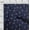 Navy Blue, variant on oneOone Organic Cotton Poplin Twill Fabric Dot & Flower Floral Decor Fabric Printed BTY 42 Inch Wide