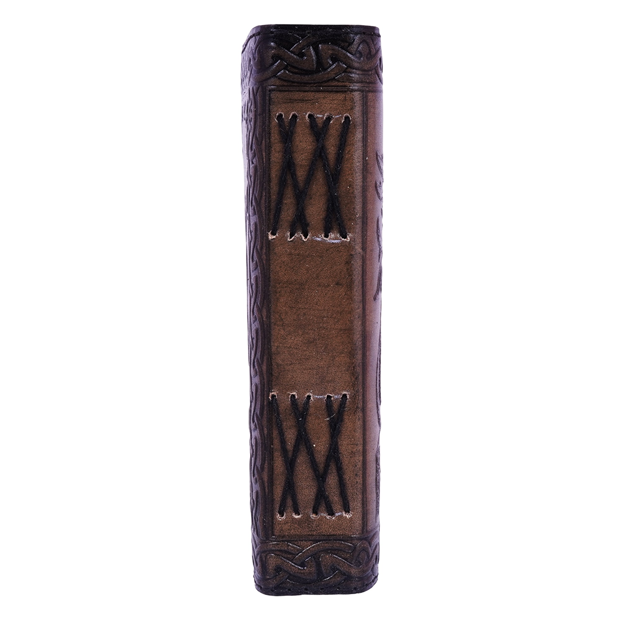 Dragon Holding Lantern Embossed Leather Journal – 5 x 7 Inch Handmade Vintage Notebook for Writing, Sketching & Travel