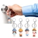 thumbnail image 3 of Llaveros de dibujos animados ANGGREK 4 piezas para bolso para auriculares, 3 of 8