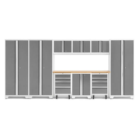 NewAge Products Bold Series 10-Piece Garage Storage Cabinet Set