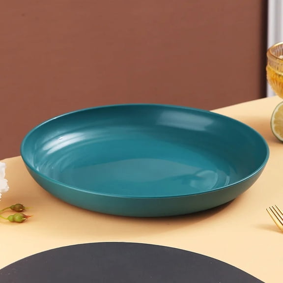 Dinner Plates Wheat Straw Eco Friendly BPA Free Biodegradable Picnic Kids Fruit Snack Plate Bone Dishes Kitchen Accessories