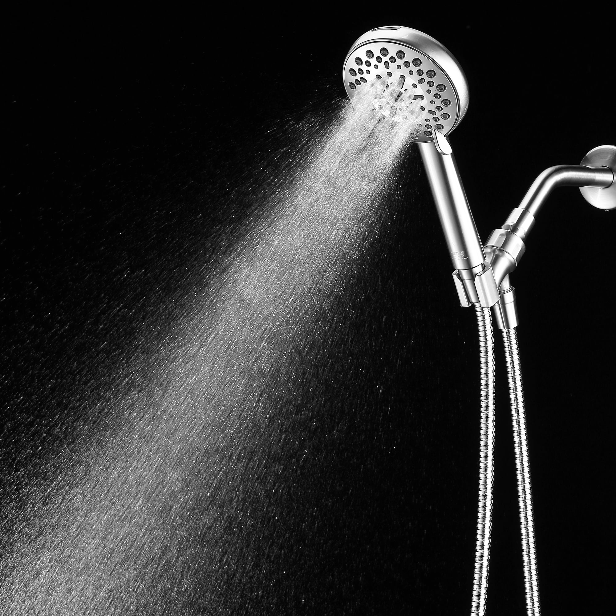 Better Homes & Gardens 8-Function Handshower with Power Spray & Clean Jet in Chrome