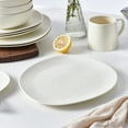 thumbnail image 5 of Stone + Lain Delilah Porcelain Collection Dish Set, 6 Dinner Plates Service for 6, Cream, 5 of 6