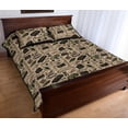 thumbnail image 3 of Juego de cama edredón con estampado de cacao y chocolate, 3 of 5
