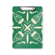 thumbnail image 1 of Portapapeles Talavera verde Unbranded decorativo A4, 1 of 4
