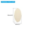 thumbnail image 2 of Uxcell 160x80mm Wood Pieces, 5 Pack Unfinished Oval Wood Shapes Blank Wooden Cutouts Ornaments Natural, 2 of 6