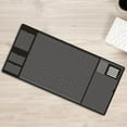 thumbnail image 6 of Water Padm Laptop Desk Padm Desk Blotter ,PU Leather Desk pads protector ,Office Desk Mat ,for Keyboard ,Desktop,Computer Black, 6 of 10