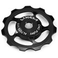thumbnail image 2 of Polea de cambio trasero Lixada LIXADA 11T MTB, desviador trasero de bicicleta, polea de Jockey, polea de rodamiento de cerámica, rodillo de guía de bicicleta de carretera de aleación de aluminio Lixada Polea de cambio trasero, 2 of 7