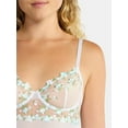 thumbnail image 6 of Just Sexy Lingerie Women’s and Women’s Plus Bridal, Embroidered Babydoll with Sheer G-String, Sizes S-3X, 6 of 8
