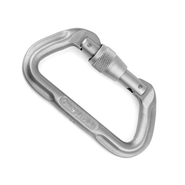 Omega Pacfic Tactical Standard Locking D Carabiner