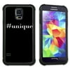Maximum Protection Cell Phone Case / Cell Phone Cover with Cushioned Corners for Samsung Galaxy S5 - #Unique