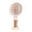 #0697-Brown, variant on Kieccall Portable Small Fan with Built in Night Light Compact Cooling Light for Home Office Dorm Desktop Daily Use