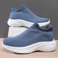thumbnail image 5 of Women's Breathable Mesh Walking Shoes, Slip-On Design, Anti-Slip Sole, Lightweight Casual Sneakers, 5 of 13