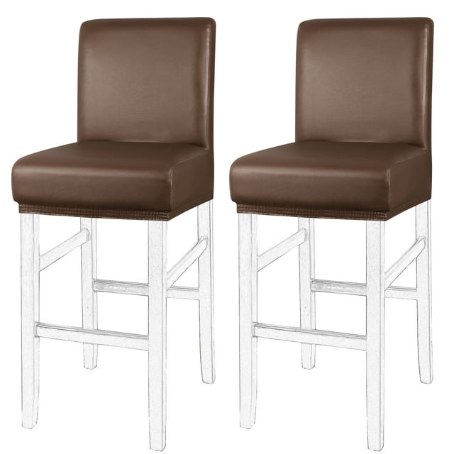 PiccoCasa Housses Imperméables pour Tabourets de Bar, Housses pour Chaises Latérales de Comptoir