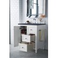 thumbnail image 3 of James Martin Vanities 30" Single Vanity, Bright White w/ 3 CM Charcoal Soapstone Quartz Top, 3 of 7