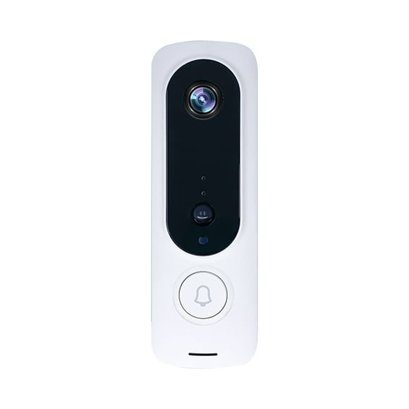TFixol1080P Wireless WIFI Video Doorbell Security Camera with Night Vision Two-way Audio PIR Motion Detection Remote Access with 2pcs 18650 batteries