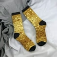 thumbnail image 7 of Funny Novelty Colorful Socks Gold Coins Amazing Patterned Casual Crew Socks, 7 of 7