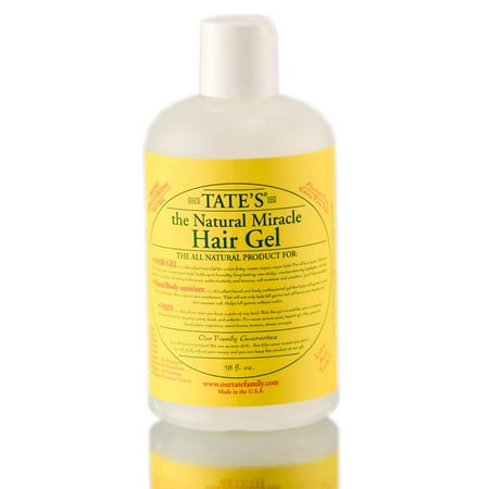 Tate's The Natural Miracle Hair Gel - 18 oz (The Best Gel For Natural Hair)