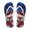 American Flag Butterfly, variant on Women's American Flag Print Beach Sandals Casual Comfortable Yoga Mat Flip Flops Quick Dry Lightweight Fashion Outdoor Vacation Pool Flats Slippers
