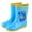 Blue, variant on Girls Boys Rain Boots Children Anti Slip Durable Waterproof Shoes Reusable Foldable Toddler Outdoor Rain Shoes