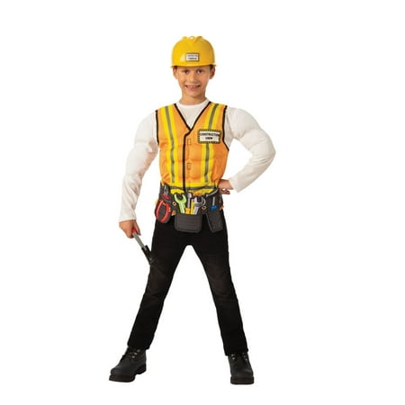 Halloween Construction Worker Child Costume