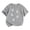 AB455 Grey, variant on Bainana Girls Halloween T-Shirts Size 4-5 Years Fashion Ghost Print Short Sleeve Tees Halloween Outings Clothes Black