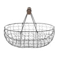 thumbnail image 4 of Abbracc Housewarming Gift Ornament Decorative Geometric Metal Vegetable Rack for Black L, 4 of 9