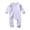 White, variant on Newborn Baby Boy Girl Romper Clothes Infant Solid Ribbed Onesie Bodysuit Jumpsuit Outfits