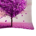 thumbnail image 4 of Funda de almohada de lino de árbol púrpura cubierta púrpura del amortiguador del algodón de la vendimia del árbol de la cubierta de la decoración casera # 1 # 1 Magideal Funda de almohada de lino de árbol púrpura, 4 of 7