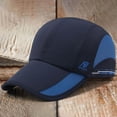 thumbnail image 2 of Mens Baseball Caps Stylish Baseball Cap Adjustable Sun Hat For Outdoor Sun Protection Casual Wear BU3 One Size, 2 of 3