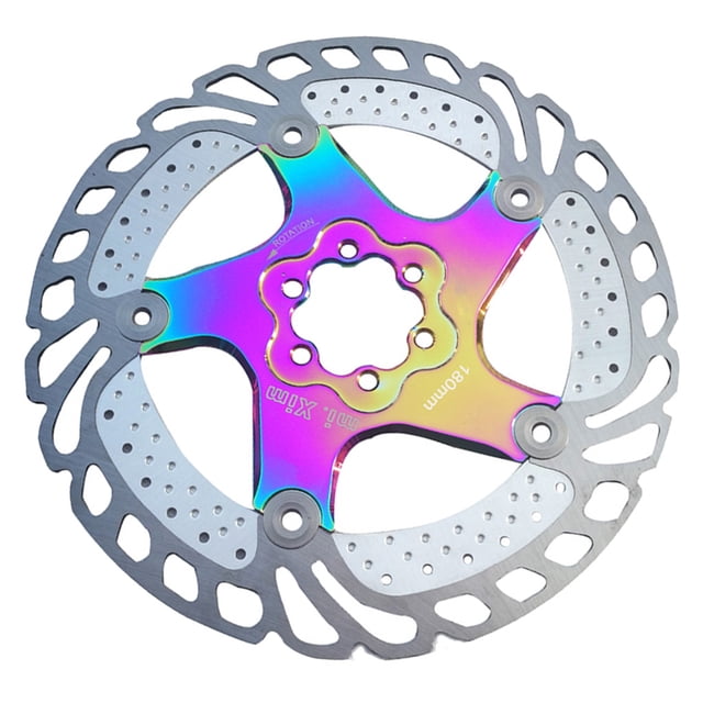 Rotores Flotantes para Discos de Freno de Bicicleta de Montaña Y 6 Tornillos 180 mm Sunnimix Rotor de freno de disco de bicicleta