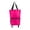 Hot Pink, variant on 2‑in‑1 Foldable Rolling Grocery Tote Bag,Lightweight Polyester Shopping Cart With Detachable Wheels,Reusable Collapsible Carry Bag (Orange)