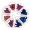 thumbnail image 1 of 110pcs 7mm Brads & 90pcs 5mm Brads Mixed Color Metal Brad Paper Fastener for, 1 of 6