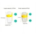 thumbnail image 4 of 2 Pcs 3.94*8.27 Inch Breakfast Cereal On the Go Cups with Spoon- Portable Take'n Go Yogurt Container Cup with Top Lids- Milk- Snack- Fruit Cup for Travel, 4 of 6