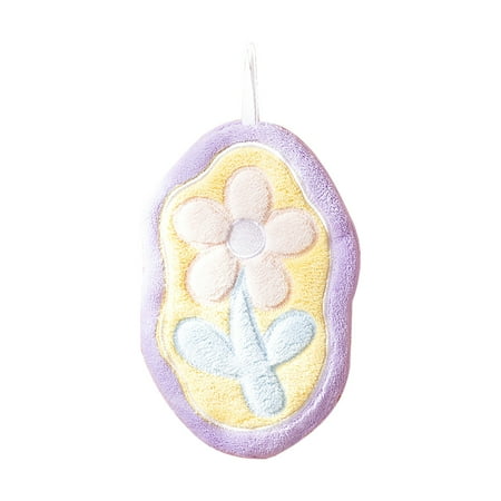 

XiLanHUA Clearance Bathroom Hand towel with Hanging Loop Funny Small Hanging Hand towel Soft Absorbent Fast Drying Hand towel for Kitchen